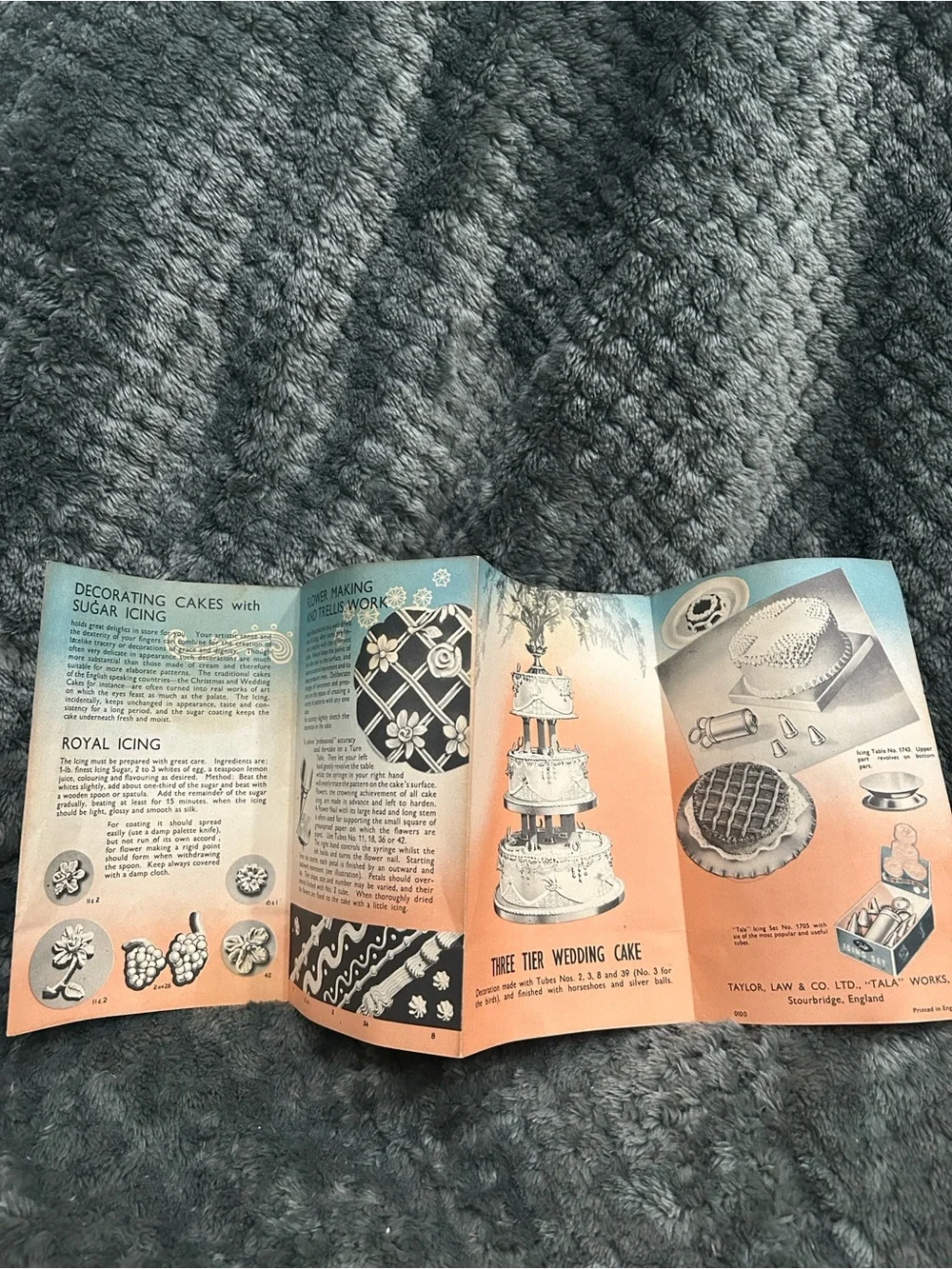 Tala Cooking Vintage Icing Set
